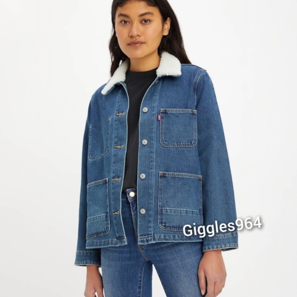 Levi's Sherpa Jean Jacket - Picture 2 of 8